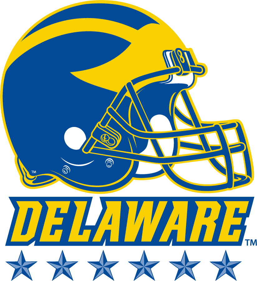 Delaware Blue Hens 2016-2018 Helmet Logo t shirts iron on transfers